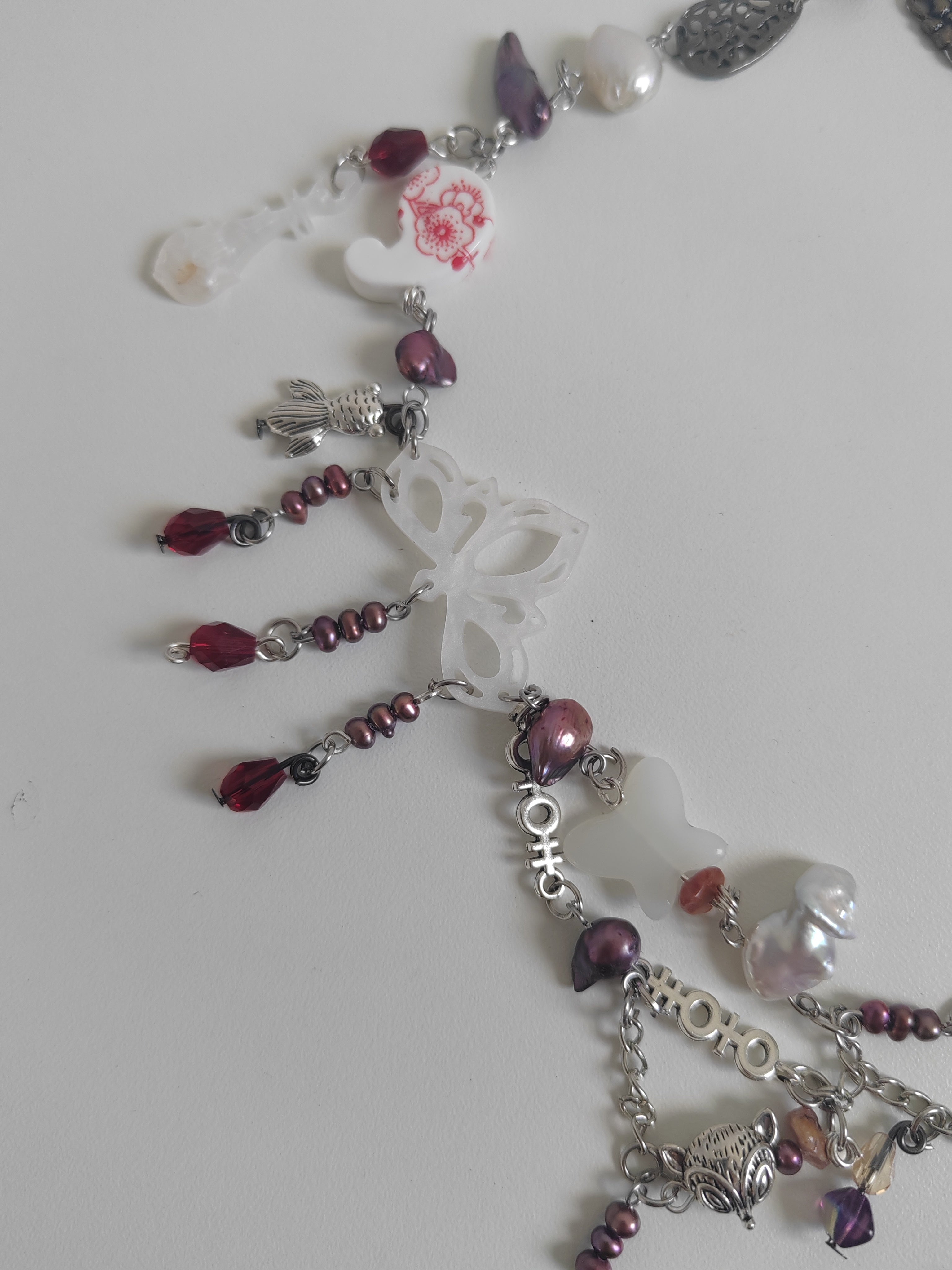 100% Handmade 𝓔𝓽𝓮𝓻𝓷𝓪𝓵 𝓐𝓶𝓲 Necklace ONE OF A KIND