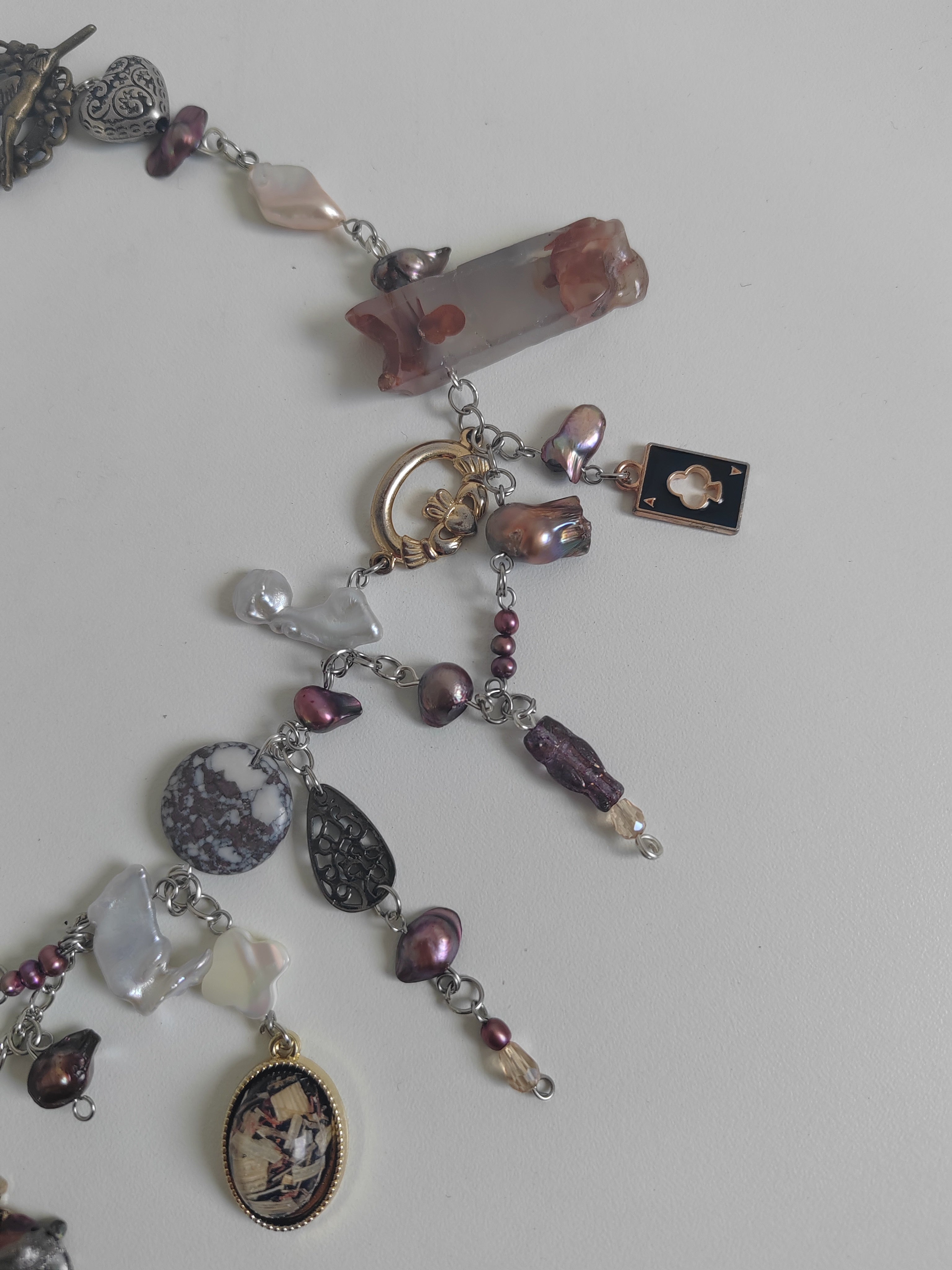 100% Handmade 𝓔𝓽𝓮𝓻𝓷𝓪𝓵 𝓐𝓶𝓲 Necklace ONE OF A KIND