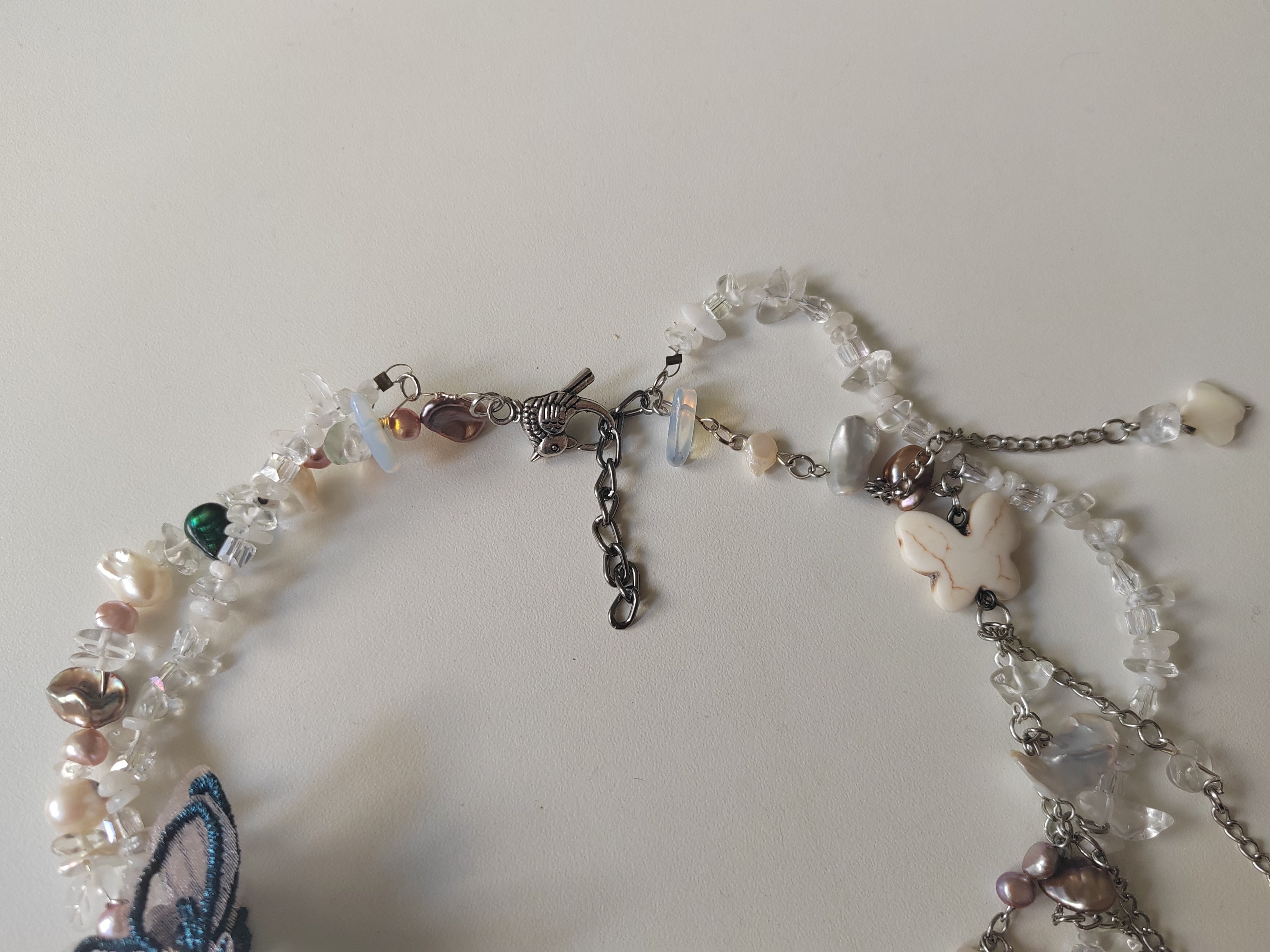 100% Handmade Butterfly Necklace ONE OF A KIND