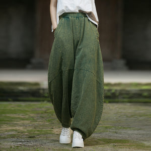 Linen Cotton Culotte Women, Wide Leg Pants Linen, Flare Trouser Women, Linen Homewear 241005w